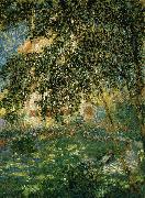 Claude Monet Le repos dans le jardin oil painting reproduction